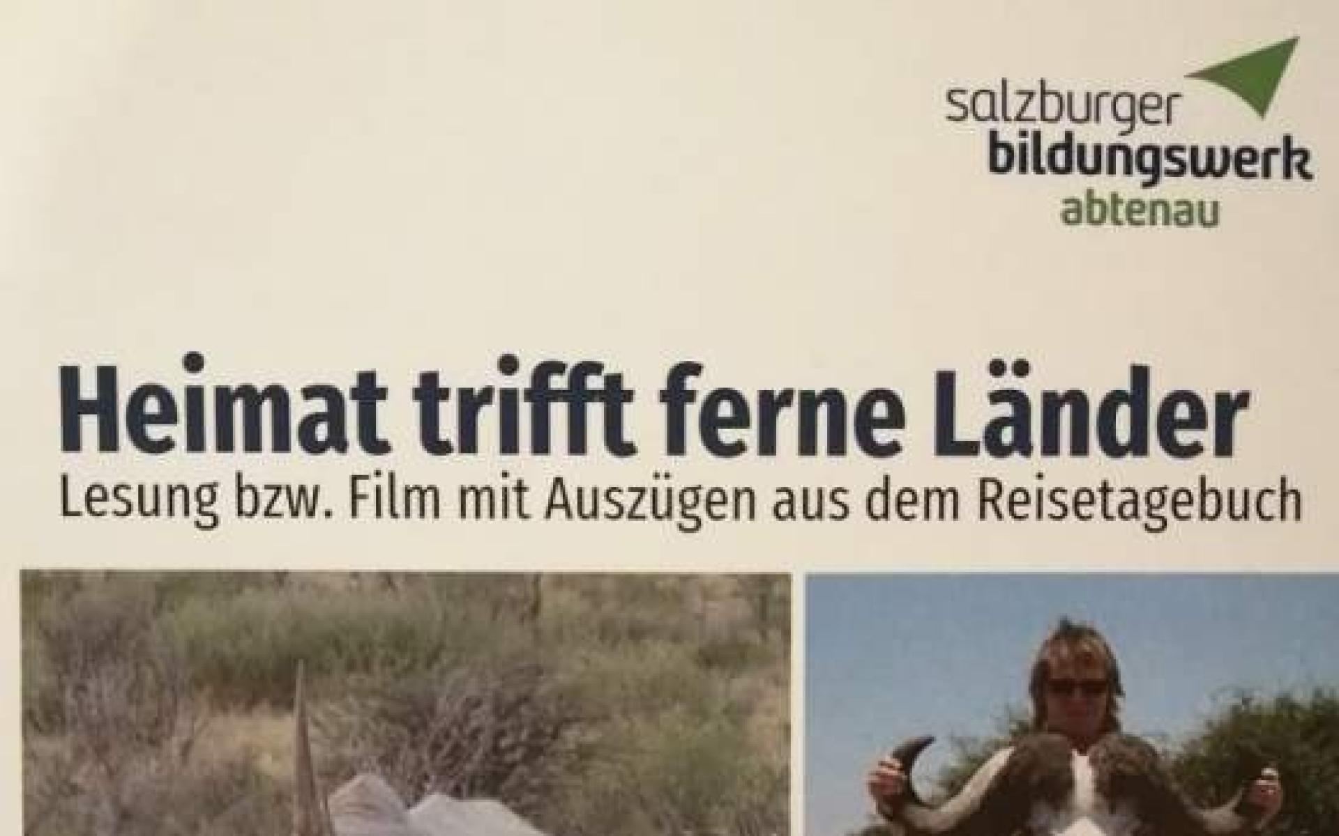 Heimat trifft ferne Länder